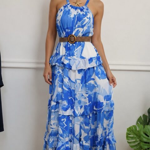 Maxi Dress Santorini Style