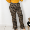Pantalón Satin Leopard