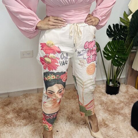 Jogger Italiano Frida Bloom