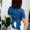 Denim Bow Jacket