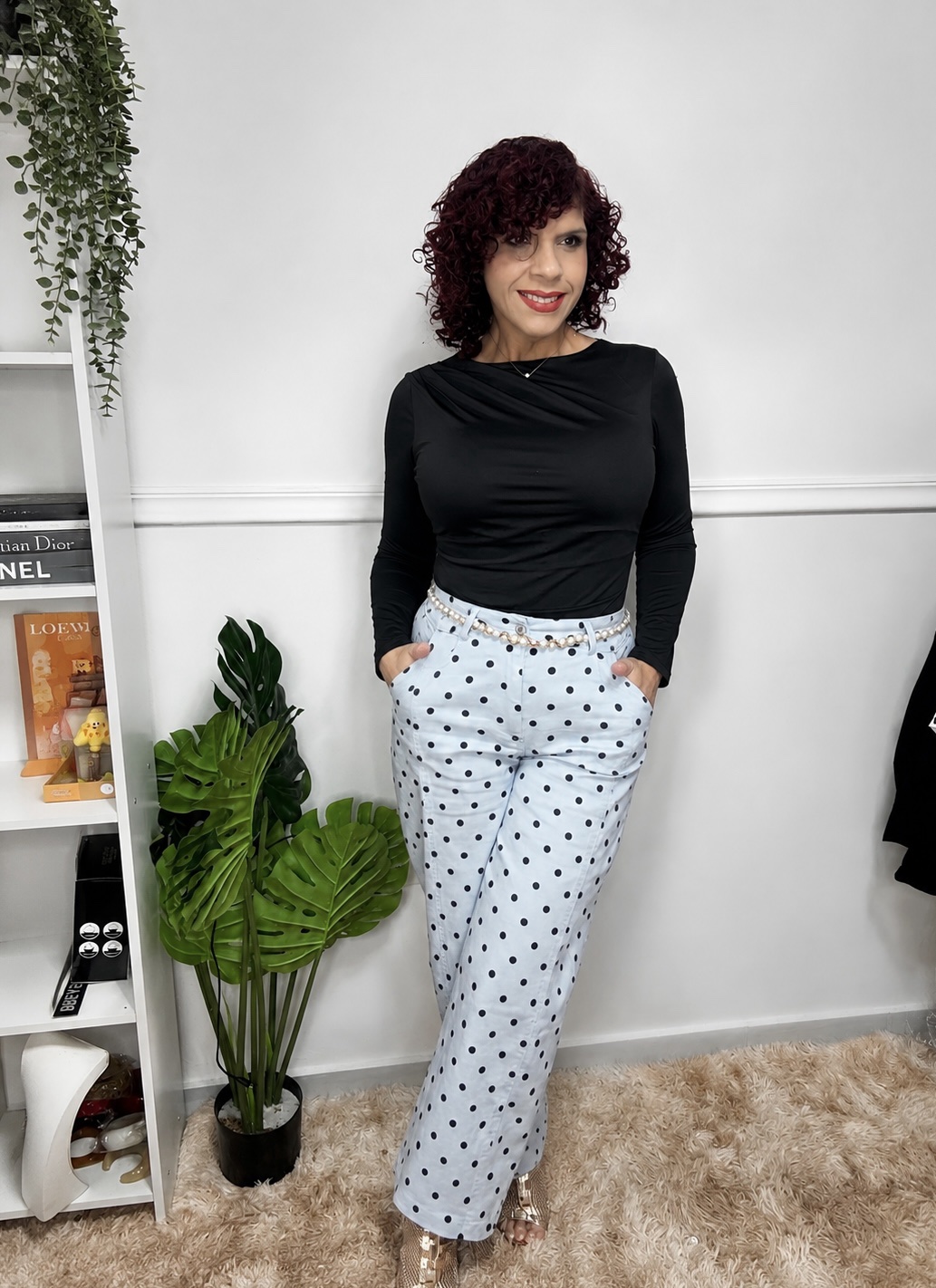 Mónaco Barrel Polka Jeans - Imagen 2