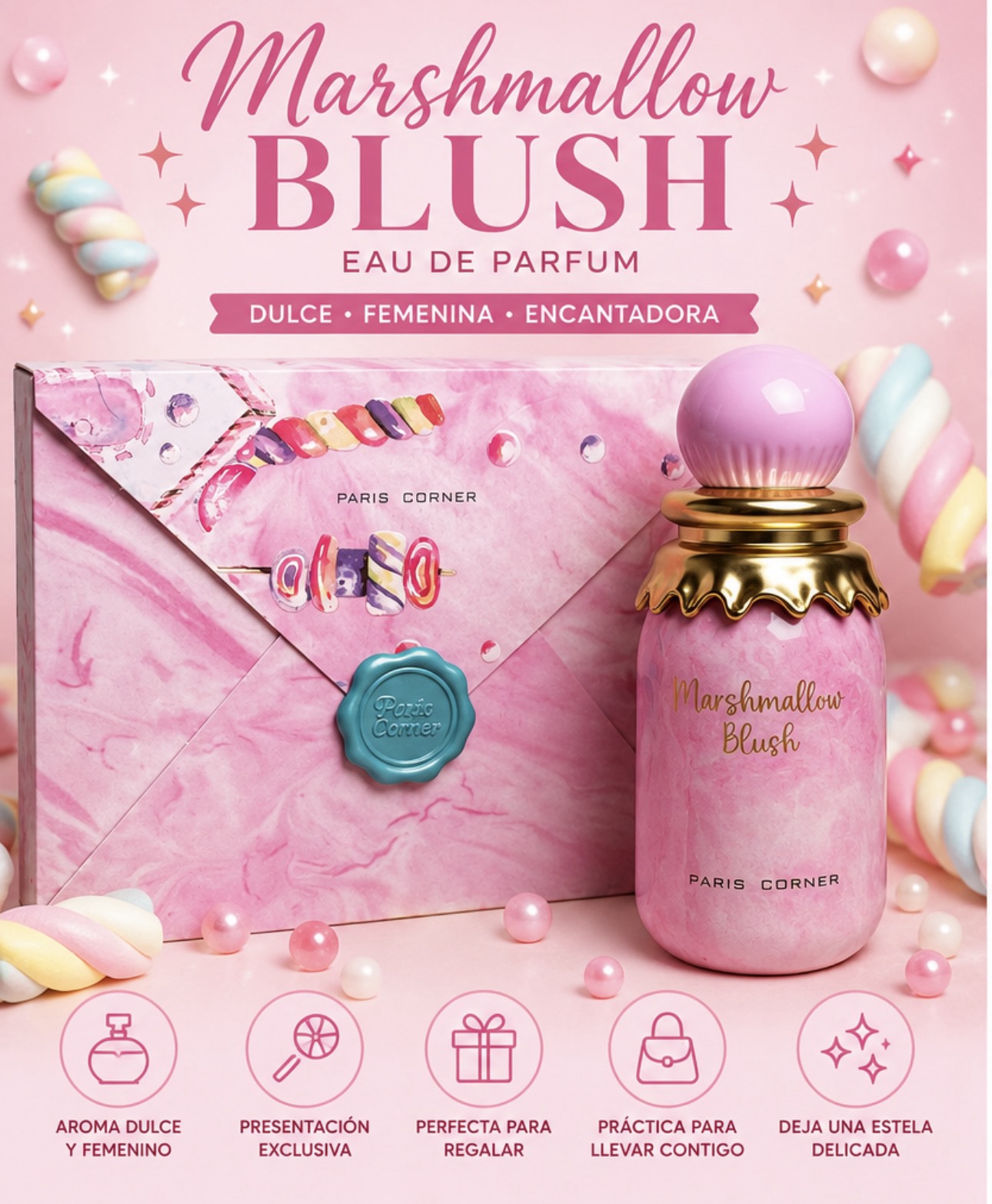 Estuche Perfume Marshmallow Brush