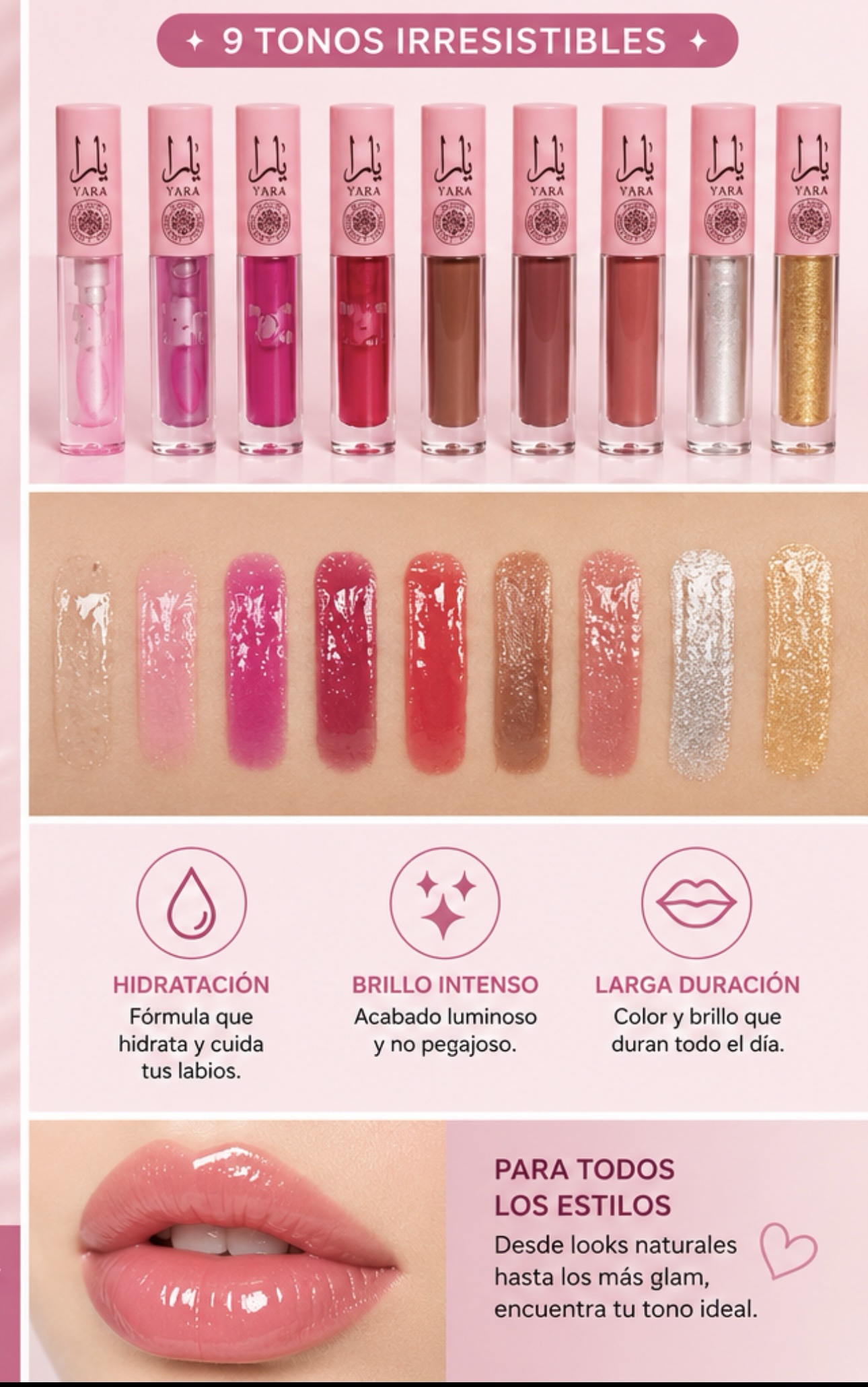 Yara Lip Gloss Collection - Imagen 2
