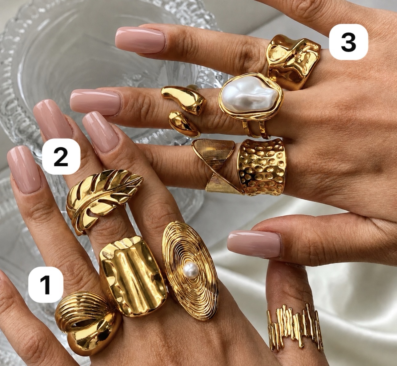 Sortijas Fashion Belle (escoge tu favorita) - Imagen 2