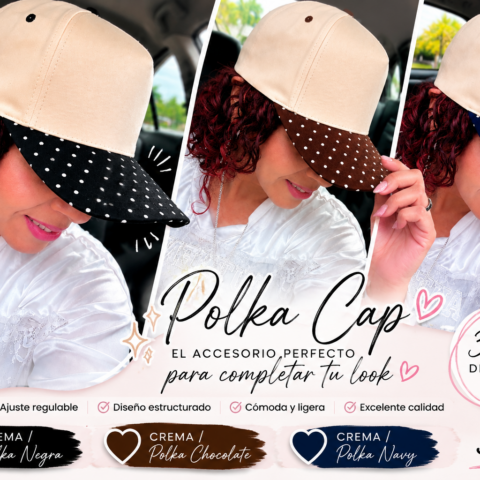 Polka Cap (3 colores)