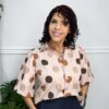 Pastel Blusa Polka Blush