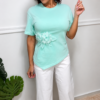 Blusa Mint Bloom