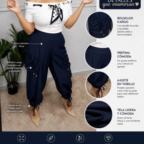 Confy Chic Cargo Midnight