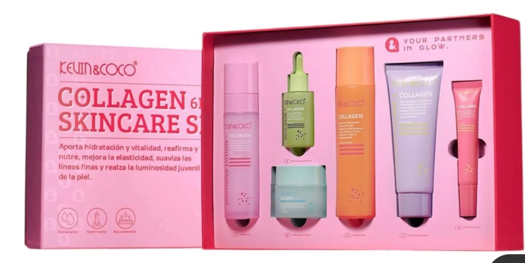 Set Skincare de Colágeno Kevin & Coco