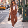 Travel Varisity Mocha
