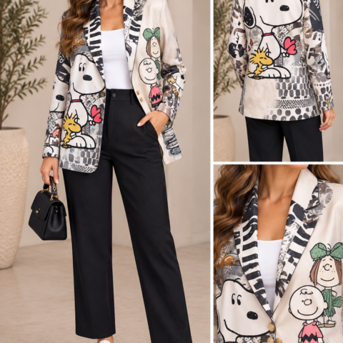 Blazer Italiano Snoopy 🇮🇹