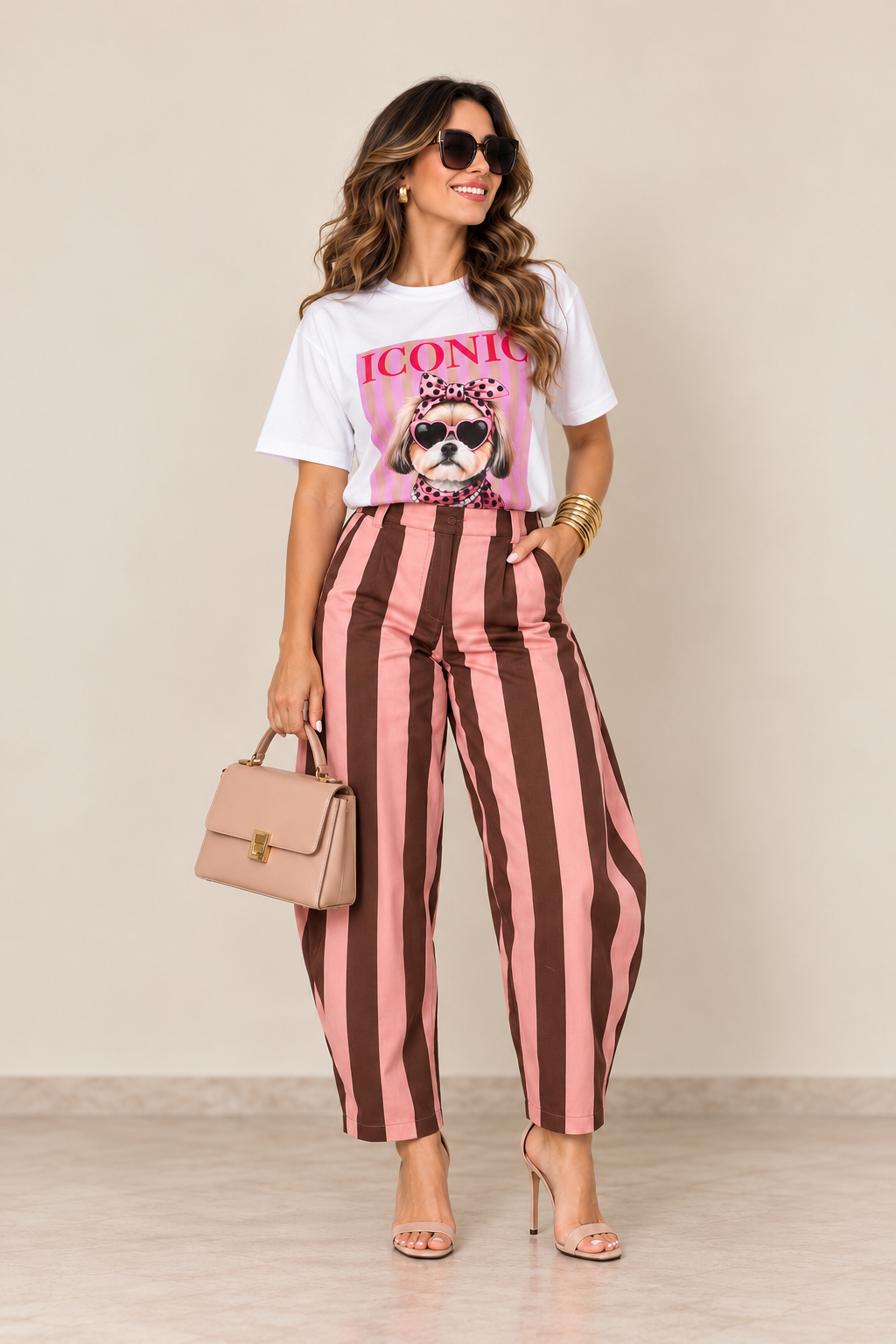 Top Iconic (incluye pañuelo polkadots)
