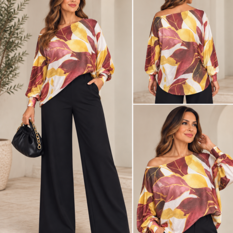 Blusa 🇮🇹 Fiore