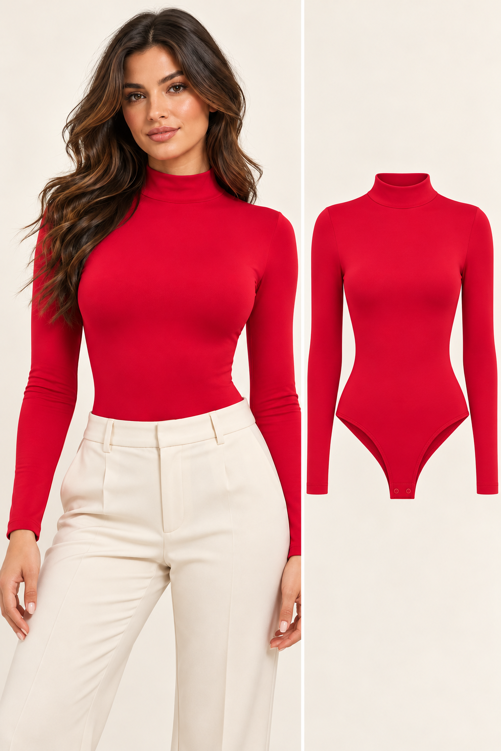 Body Suit Rouge