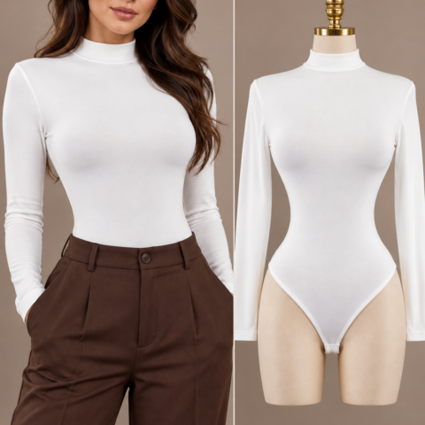 Body Suit Blanc